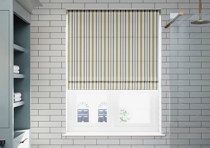 The British Stripe Co. George, Derwent No.1 - Twist&Fit Roman Blind - Image 3